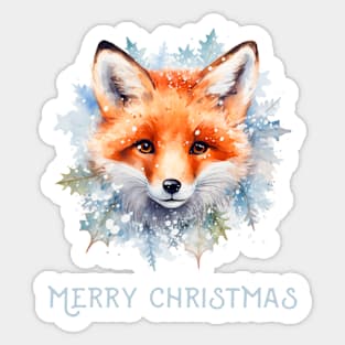 Snow fox SNOWFLAKE MC Sticker